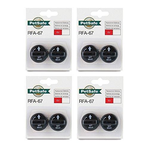 8 PACK PETSAFE BATTERY RFA-67D-11 RFA-67 8 X 6V BATTERIES FOR PIF-300 RF300 PIF-275-19 PRF-3004W PUL-250
