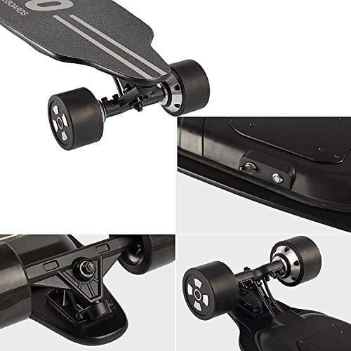 Electric Skateboard Longboard with Remote Control by AZBO | 2000W Dual Motor UL2272 Certified High Speed 25 MPH Motorized Wireless H6 Board | 18 Miles Max Range | LG Battery