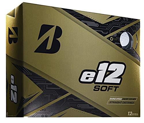 Bridgestone Golf e12 Soft Golf Balls, White (One Dozen) [product _type] Bridgestone Golf - Ultra Pickleball - The Pickleball Paddle MegaStore