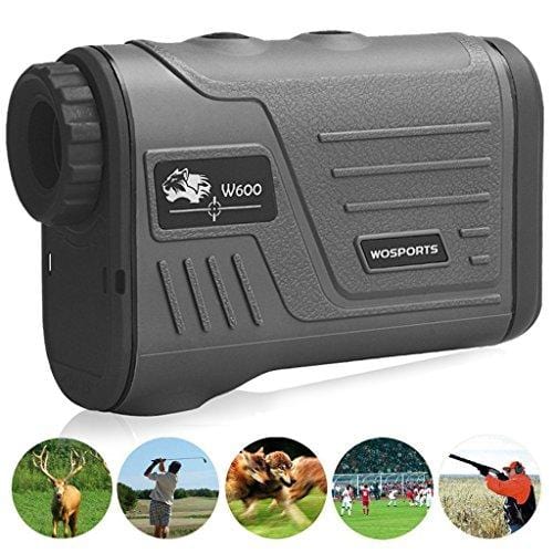 Wosports Golf Rangefinder Laser Hunting Range Finder with Flagpole Lock - Ranging - Speed Function 5-700 Yard