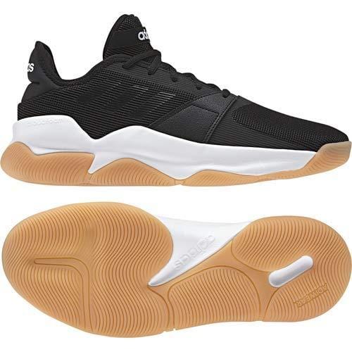 adidas Men's Streetflow, Black/White, 10.5 M US