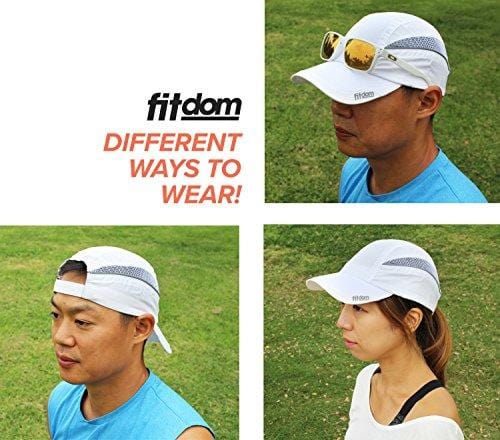 Fitdom Lightweight Sports Cap for Men and Women, One Size Fits All Even with a Ponytail, All Season Performance Hat for Running, Walking, Hiking, Marathon, Tennis, Golf & More [product _type] Fitdom - Ultra Pickleball - The Pickleball Paddle MegaStore