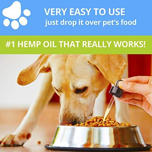 Кinpur Organic Hemp Oil Extract for Dogs & Cats - 5000 Mg - Inflammation, Pain, Arthritis, Stress, Separation Anxiety Relief - Hip & Joint Support - Natural Sedative, Calming Remedy