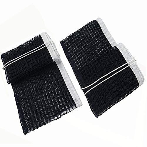 Kioos Table Tennis Nets Set Up Ease, Navy Blue Ping Pong Net Replacement 2 Pack