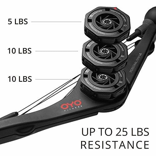 OYO Personal Gym - Full Body Portable Gym for Home, Office & Travel Fitness - Patented SpiraFlex Strength Training Technology Used by NASA