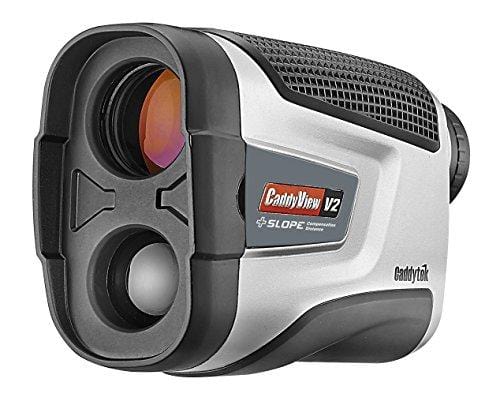 CaddyTek Golf Laser Rangefinder with Pin Seeking and Slope Compensate Distance, CaddyView V2+Slope