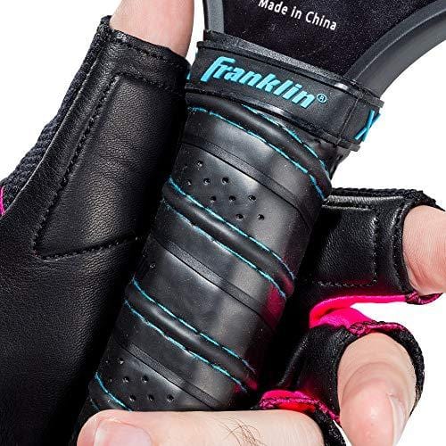 Franklin Sports Pickleball Glove - Left Hand - Women - Small - Black/Pink (Renewed) [product _type] Franklin Sports - Ultra Pickleball - The Pickleball Paddle MegaStore