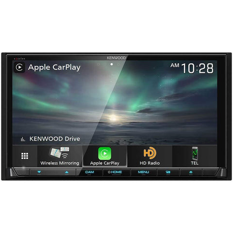 Kenwood Excelon DDX8906S 6.95" Wireless Apple CarPlay and Wireless Android Auto DVD Receiver