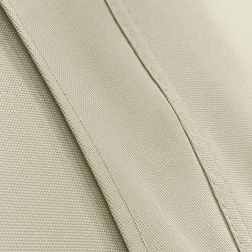 Explore Land 100% Waterproof Golf Cart Cover Universal Fits for 4 Passenger Yamaha Club Cart EZGO Golf Cart (Light Tan)