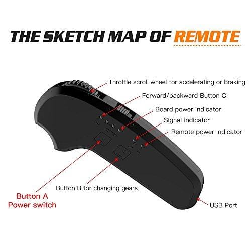 Electric Skateboard with Bluetooth -- TOMOLOO Dragon knight H3  -- Longboard with Remote Controller, 17.5 MPH Top Speed, 12 Miles Max Range