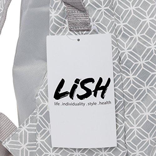 LISH Ace Tennis Racket Backpack - Women's Tennis Racquet Holder Bag (Grey)