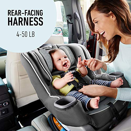 Graco Extend2Fit Convertible Car Seat | Ride Rear Facing Longer with Extend2Fit, Binx