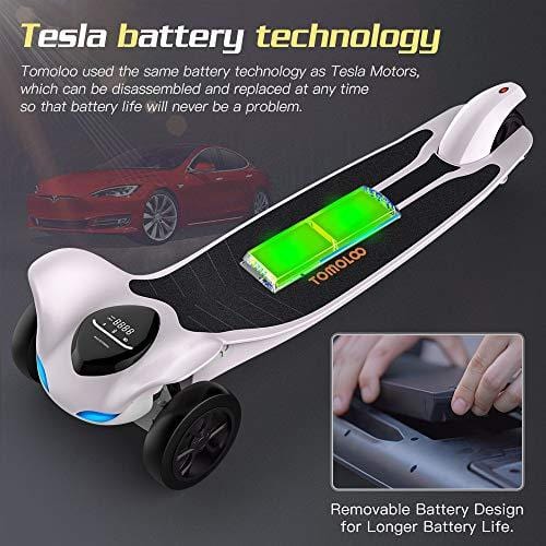 Electric Skateboard with Bluetooth -- TOMOLOO Dragon knight H3  -- Longboard with Remote Controller, 17.5 MPH Top Speed, 12 Miles Max Range