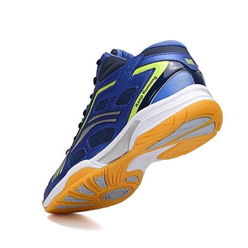 Mishansha Badminton Shoes for Men Non Slip Indoor Court Volleyball Tennis Sneakers Safety Training Shoe Blue