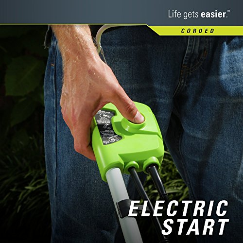 Greenworks 16-Inch 10 Amp Corded Electric Lawn Mower 25142