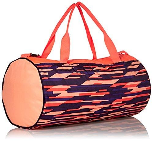 Under Armour Girls' Favorite Duffle 3.0, Peach Horizon (906)/Metallic Silver, One Size - Ultra Pickleball