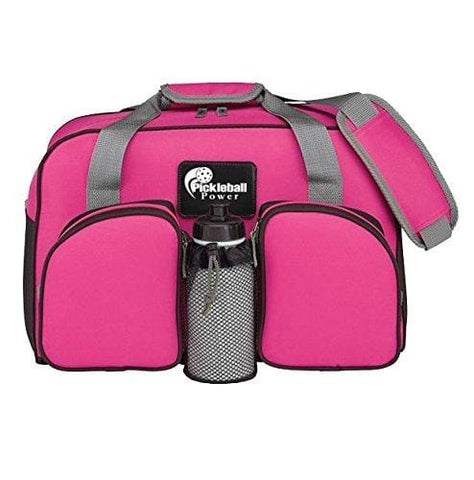 Pickleball Marketplace Action Sport Duffle Bag - New - A top value sports duffel with a perfect mix of size, durability and great looks! Carries Paddles and Pickleball Gear - Hot Pink
