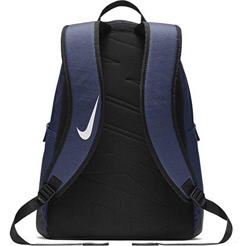 Nike Brasilia Training Backpack, Extra Large Backpack Built for Secure Storage with a Durable Design, Midnight Navy/Black/White