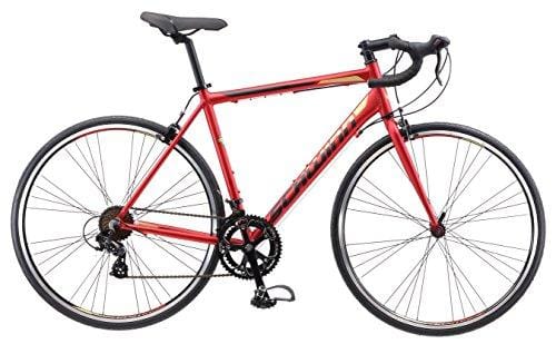 Schwinn Volare 1400 Road Bike, 700c/28 inch wheel size, red, Fitness Bicycle, 53cm/Medium Frame Size