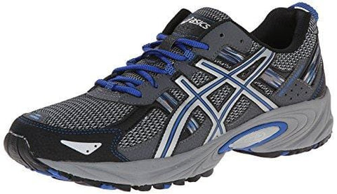 ASICS Men's Gel-Venture 5-M, Silver/Light Grey/Royal, 9.5 M US