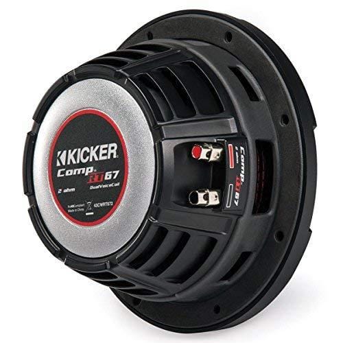 Kicker CompRT 6.75" 1-Ohm Subwoofer