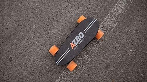 AZBO Portable Mini Electric Skateboard with Remote Control 400W Motor UL2272 Certified Motorized C9 Skateboard with Wireless Remote | 11 MPH Top Speed Electric Longboard