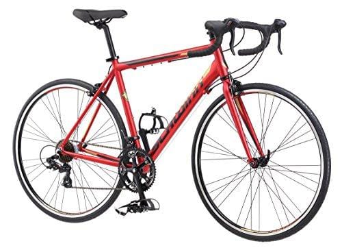 Schwinn Volare 1400 Road Bike, 700c/28 inch wheel size, red, Fitness Bicycle, 53cm/Medium Frame Size