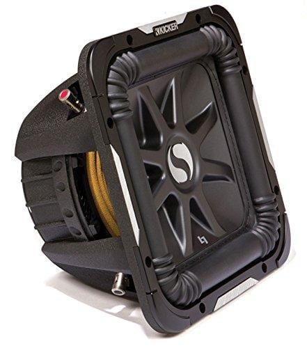 Kicker 11S12L74 Solobaric L7 Subwoofer Single 12" Vented Sub Enclosure Box New