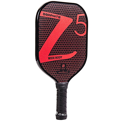Onix Z5 Graphite Pickleball Paddle and Paddle Cover (Red)