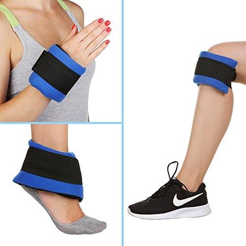 Reusable Gel Ice Pack for Injuries with Strap by Kinetic Labs | Hot Cold Gel Pack Wrap for Pain Relief | Best Ice Wrap for Elbow Ankle Knee Wrist Leg Shoulder Neck Arm Thigh Feet Headaches Surgery