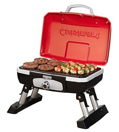 Cuisinart CGG-180T Petit Gourmet Portable Tabletop Gas Grill, Red