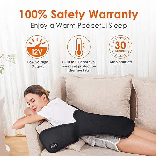 Heating Pad for Neck and Shoulders - Heat Wrap with Adjustable Heated Levels & Vibration Massage for Neck and Shoulder Back Pain Relief, Heating Pad with Auto Shut Off AL661