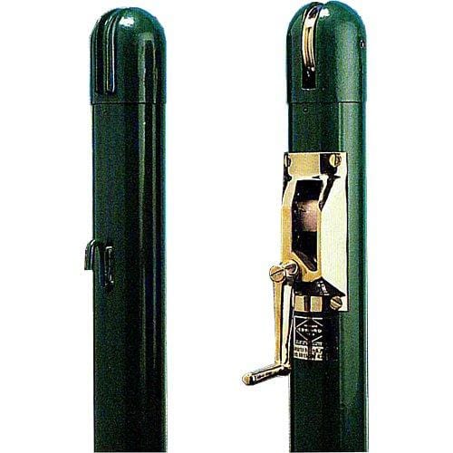 Edwards 3" Round 36" High Posts: Edwards Pickleball Court Equipt