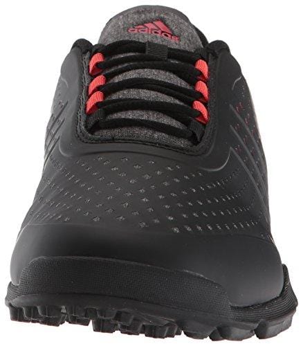 adidas Women's Adipure Sport Golf Shoe, Core Black/Real Coral, 7 Medium US [product _type] adidas - Ultra Pickleball - The Pickleball Paddle MegaStore