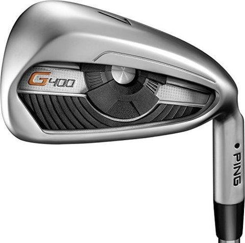 Ping Men's G400 Iron Set, Black Dot, RH 4-PW & UW, ALTA CB Graphite Shaft, Regular Flex