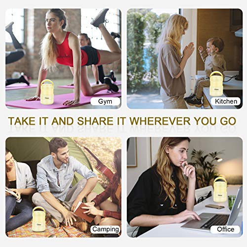 Portable Blender, G-TING Collapsible Personal Smoothies Blender Cordless, Single Serve Mini Blender 500ml USB Rechargeable Small Juice Mixer Portable Juicer Shakes, Smoothies, Home, Travel & Gym