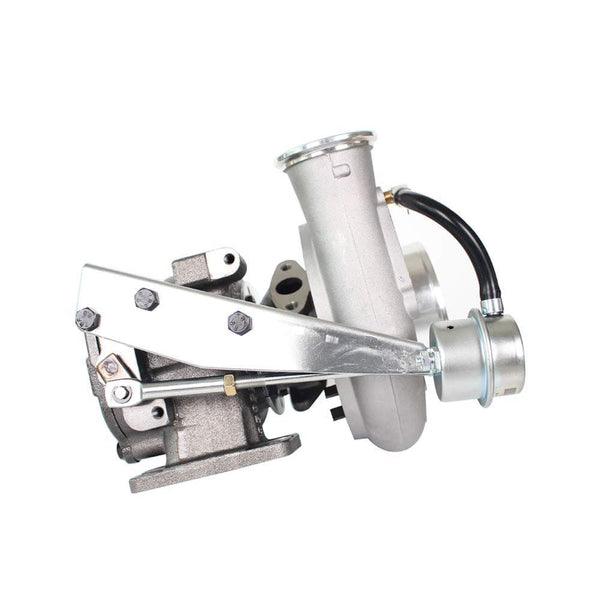 Diesel Turbocharger HX35 HX35W Turbo with Internal Wastegate Turbine Fit for 99 to 02 Dodge Ram 2500 3500 5.9L Truck 6BT Cummins Engine (HX35/HX35W 3592766)