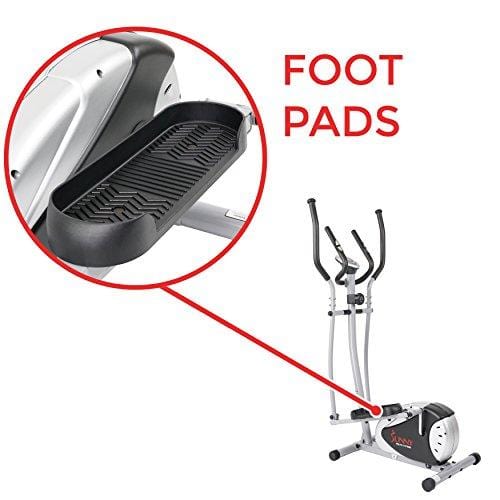 Magnetic Elliptical Machine Trainer by Sunny Health & Fitness - SF-E905