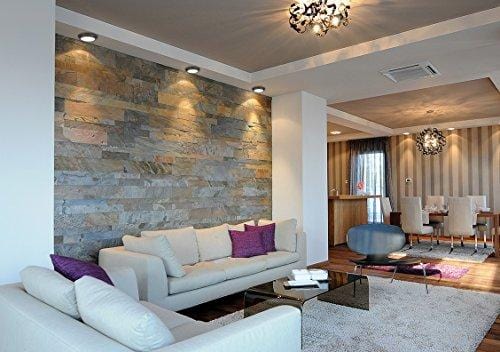 New Round Flush Mount Thin Ceiling Light |  LED Disc Shaped Thinnest Round Dimmable Lighting Fixture | Direct Wire Lights | No Drywall Work Required | 3000K Bright White | 5.5" Oiled Bronze