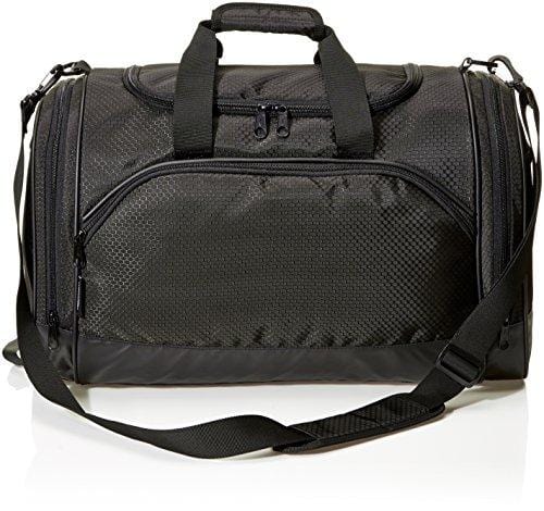 AmazonBasics Sports Duffel - Medium, Black