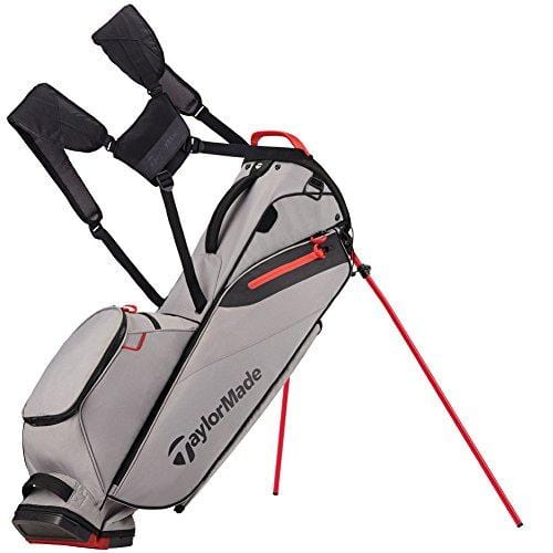TaylorMade FlexTech Lite Golf Bag Gray/Red - Ultra Pickleball