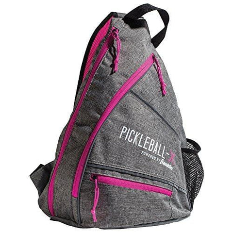 Franklin Sports Pickleball Bag - Official Bag of the US Open - Gray/Pink