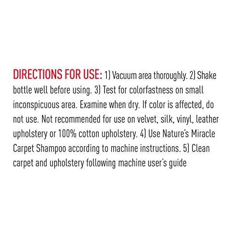 Nature's Miracle Tropical Bloom Scent Deep Cleaning Carpet Shampoo, Tropical Bloom, .5 gallon