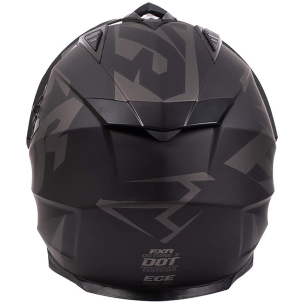 FXR Octane X Deviant Helmet with Electric Shield 200620 Black Snow Heated (LG)