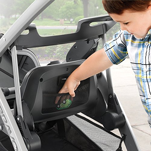 Chicco BravoFor2 Standing/Sitting Double Stroller, Iron