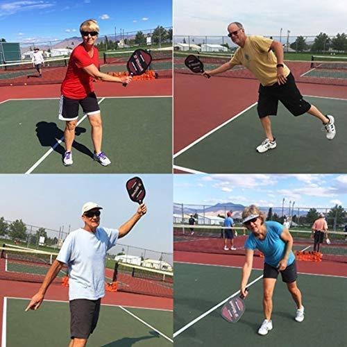 JP WinLook Pickleball Paddle Set - 2 Premium Graphite Rackets Honeycomb Composite Core 3 Balls, Ultra Cushion Grip, Portable Racquet Cover Case Bag Accessories Gift Kit, Men Women Kids Indoor Outdoor [product _type] JP WinLook - Ultra Pickleball - The Pickleball Paddle MegaStore