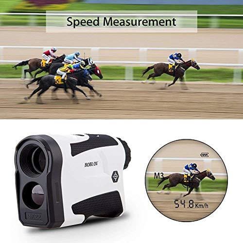 BOBLOV 650Yards Golf Rangefinder with Pinsensor Support Vibration On/Off and USB Charging Flag Lock Distance Speed Measurement Range Finder (LF600G Without Slope) (LF600G Without Slope)