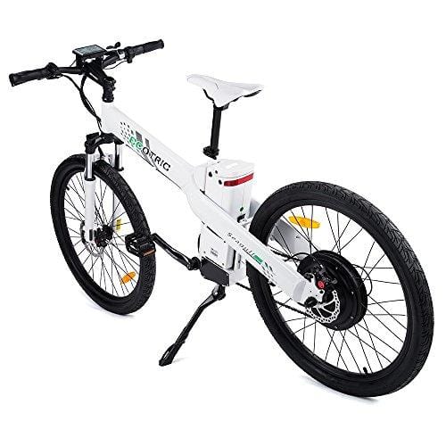 ECOTRIC 26” Electric Bike 2018 Update 1000W 48V/12AH Electric City Bicycle Shimano 7 Speeds LED Display Lithium Battery,90% Pre-Assembled,Max Speed: 25 mph/h (White)