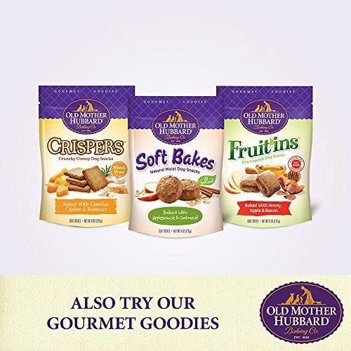 Old Mother Hubbard Classic Crunchy Natural Dog Treats, Original Assortment Mini Biscuits, 3.8 (3 Lb 13Oz)-Pound Bag