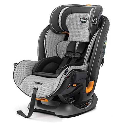 Chicco Fit4 4-in-1 Convertible Car Seat | Easiest All-in-One from Infant to Booster | 10 Years of Use - Stratosphere
